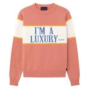 Rowing Blazers Princess Diana “I’m a Luxury” Sweater Size S (Gyles & George)